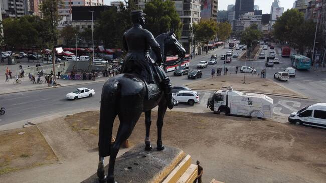 Estatua del Gral. Baquedano