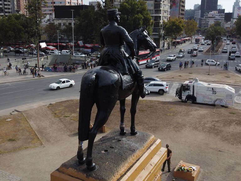 Estatua del Gral. Baquedano