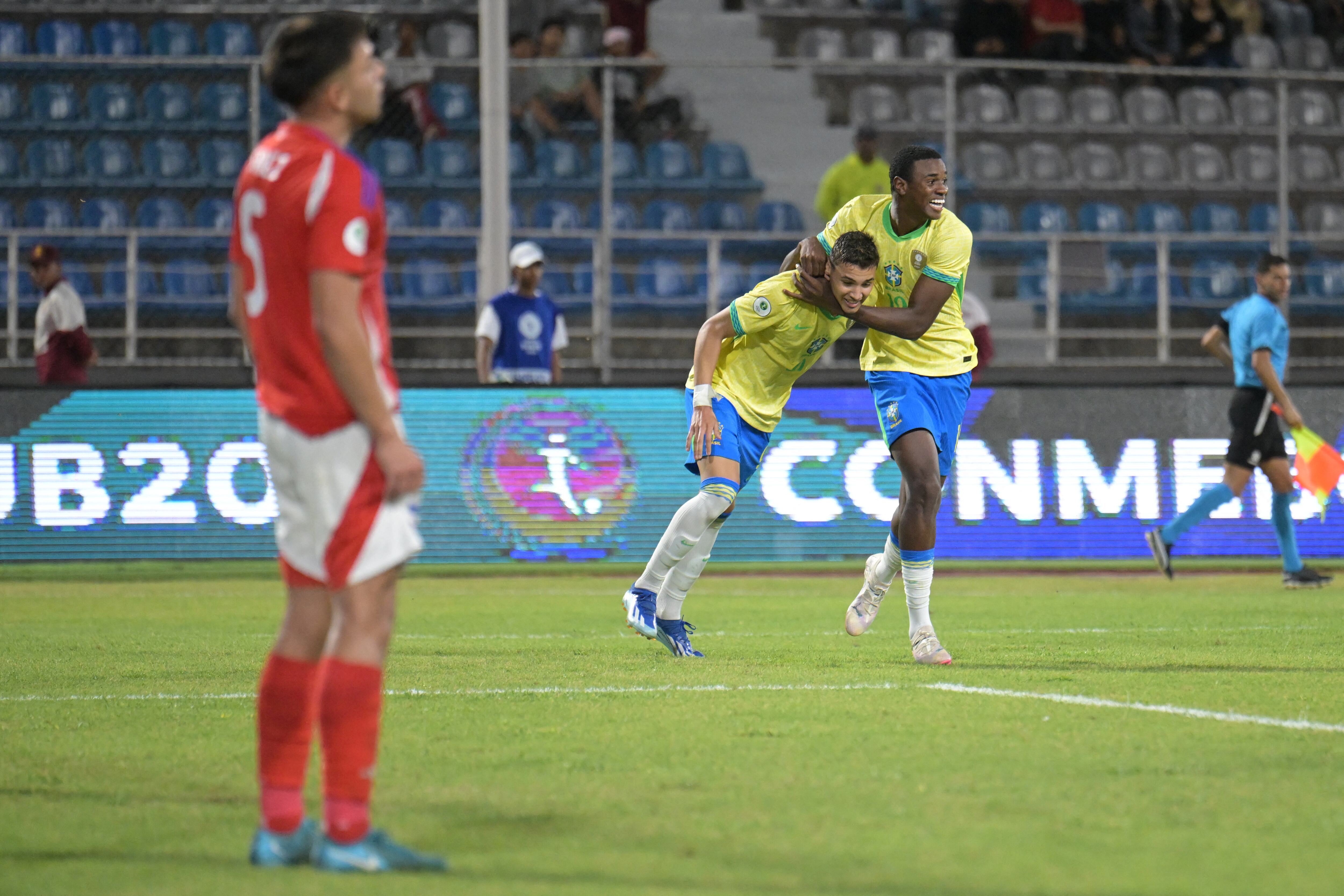 Con muy poco, Brasil terminó imponiéndose a La Roja en el cierre del hexagonal del torneo | Getty Images