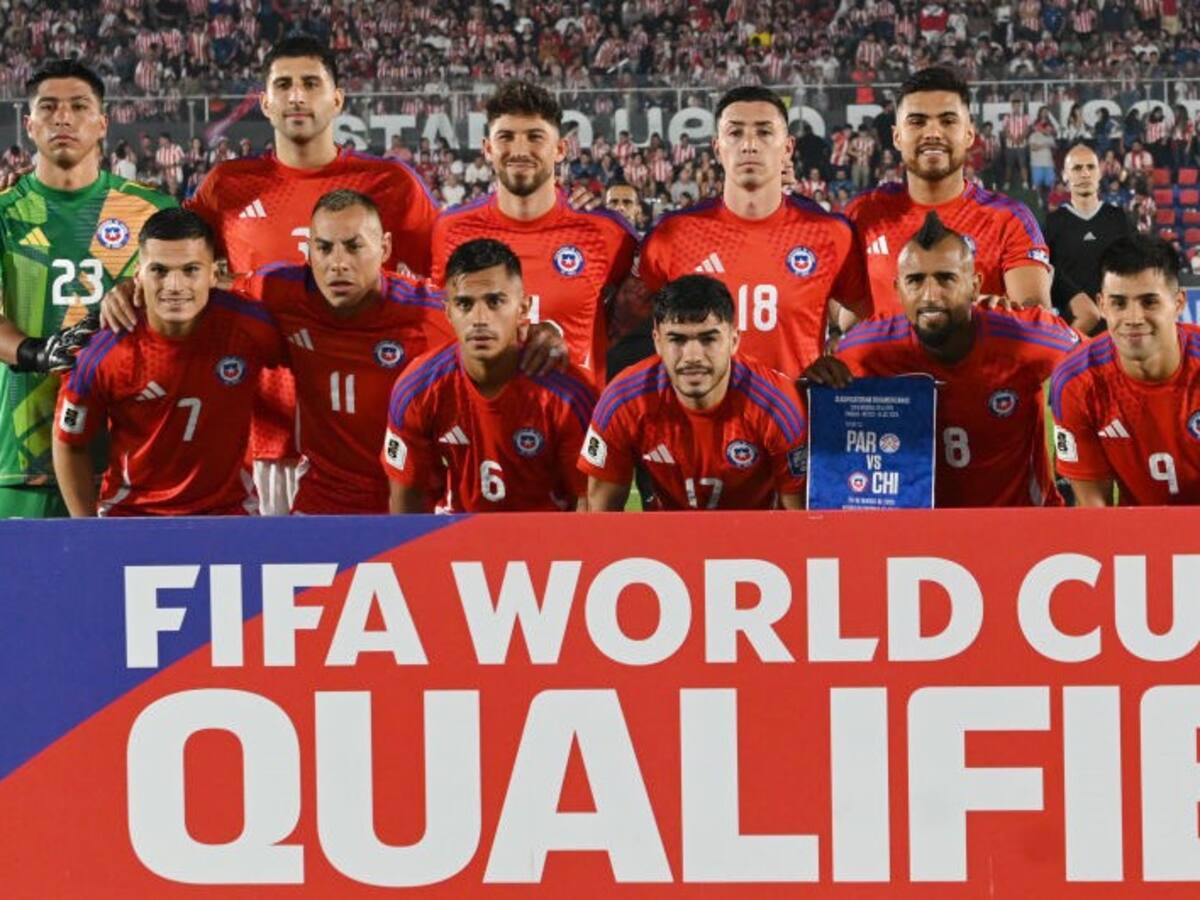 Tres en casa, dos de visita: estos son los partidos que le restan a Chile en las Eliminatorias 2026