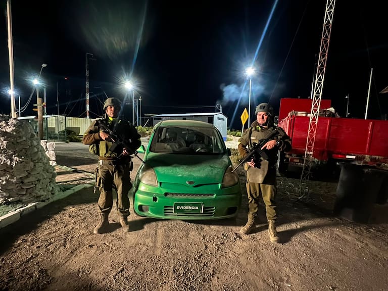 Carabineros paso fronterizo | Cedido