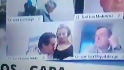 Escándalo en el congreso argentino