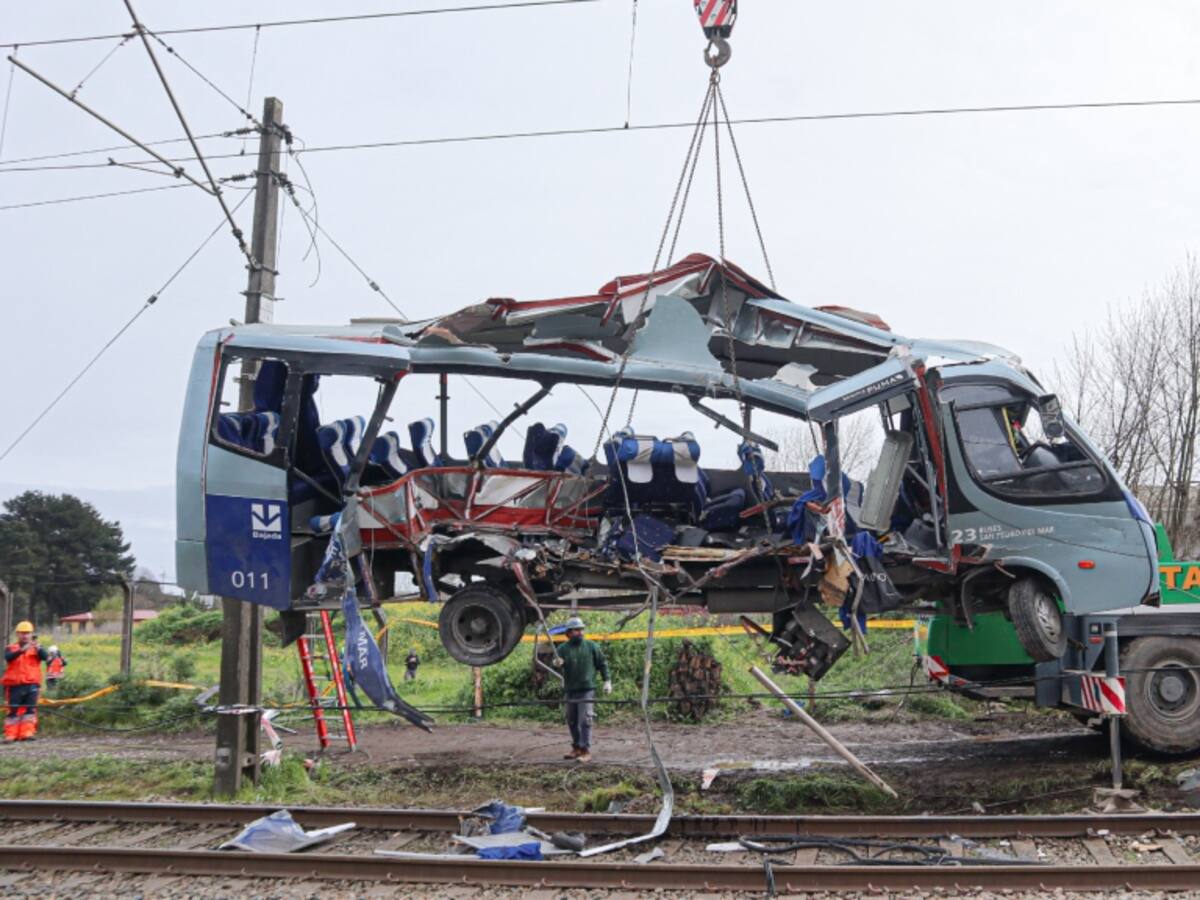 Accidente de Biotren y bus en San Pedro de la Paz: cinco personas siguen en riesgo vital y una está en extrema gravedad