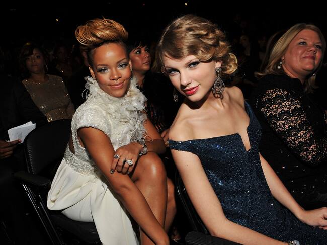 Rihanna y Taylor Swift - Getty Images
