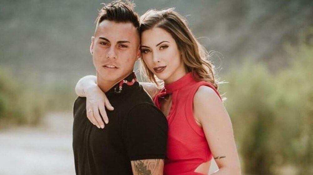 Eduardo Vargas y Daniela Colett