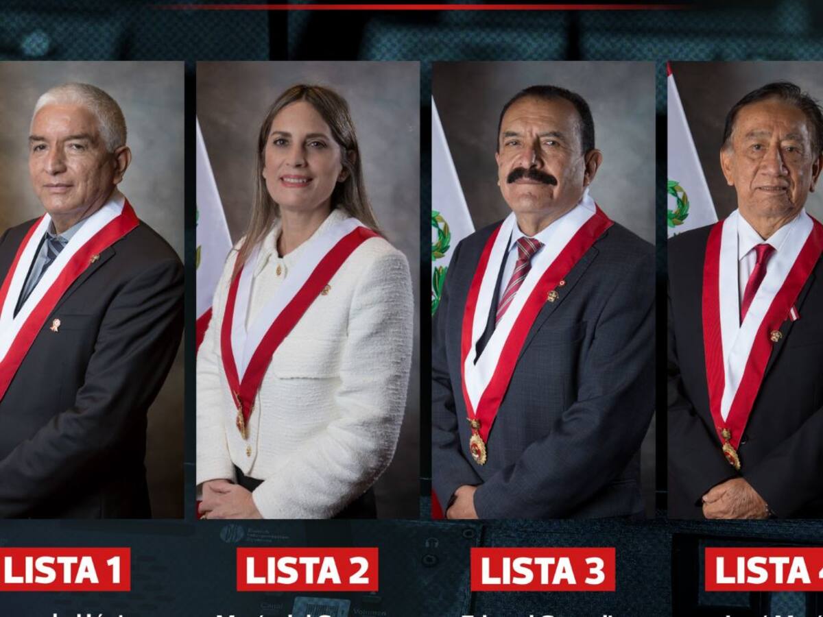 Tras destitución de José Jerí: estos son los cuatro candidatos buscan llegar a la Presidencia de Perú