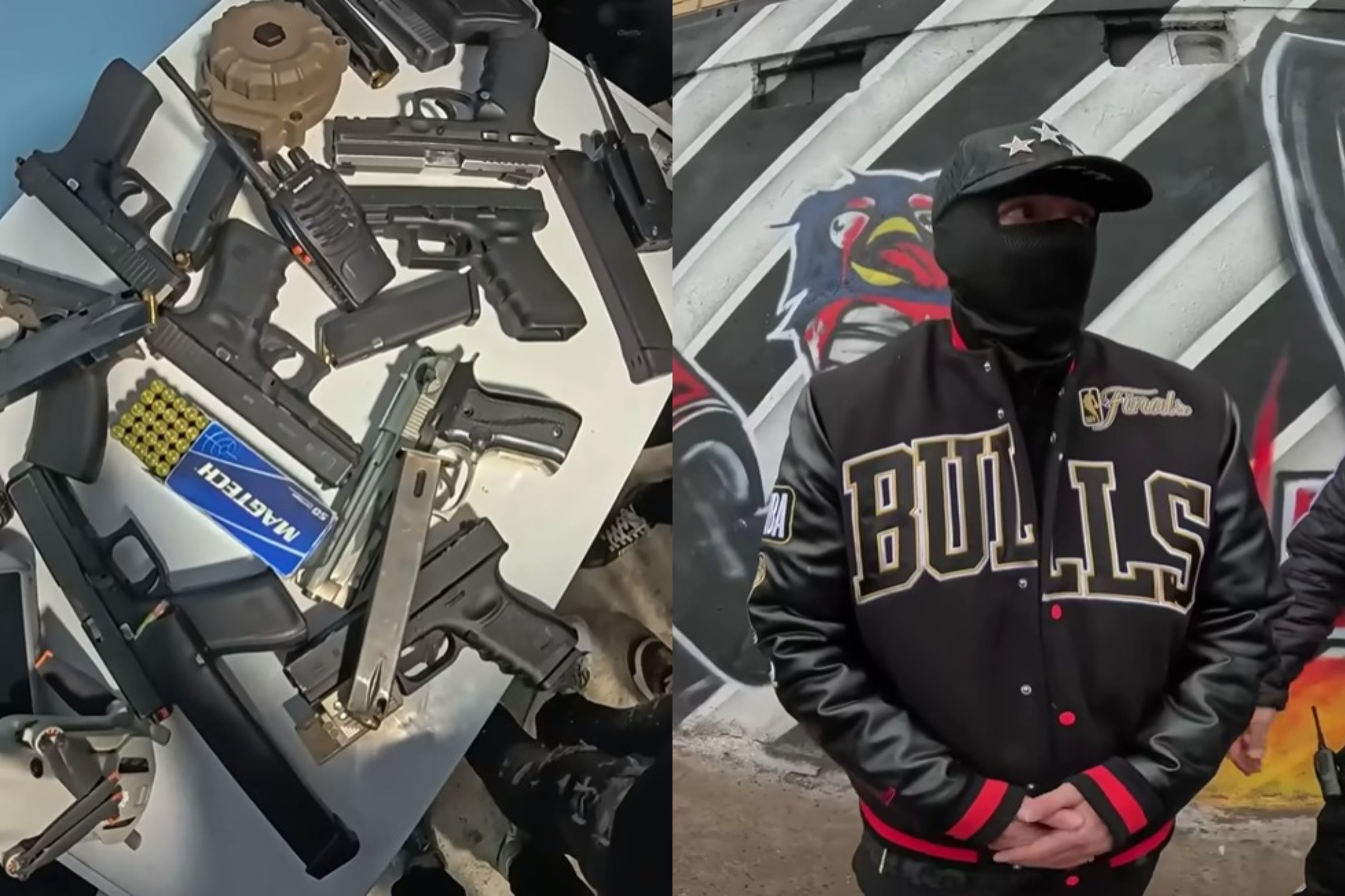 Amenazaron al alcalde y mostraron armas: Municipalidad de Peñalolén se querella contra conocida facción de la Garra Blanca