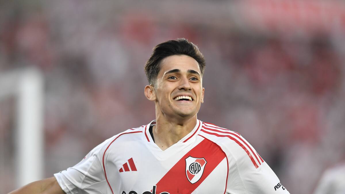 Cortó su sequía: el doblete que anotó Pablo Solari en el triunfo de River Plate ante Banfield por la liga argentina