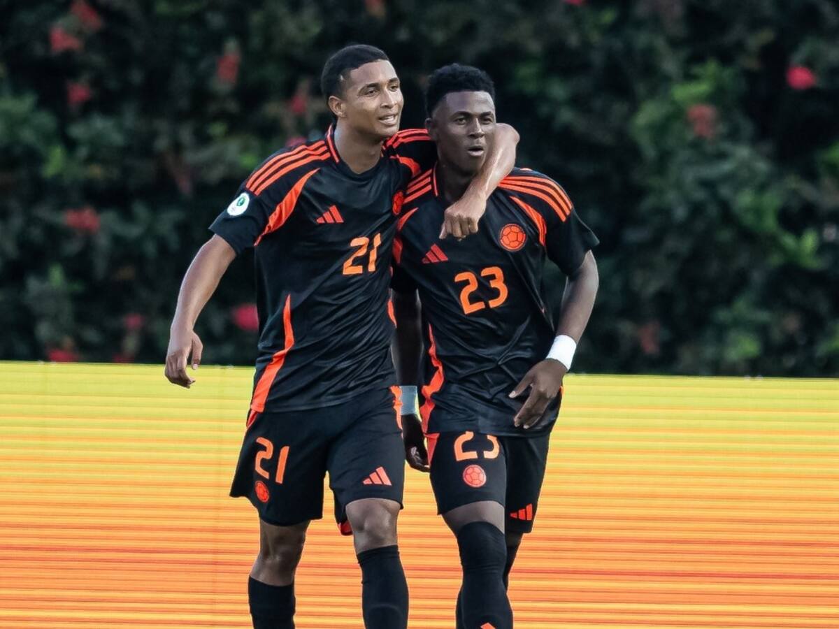 Colombia derrota a Brasil y se queda con el liderato del Grupo B del Sudamericano Sub 20