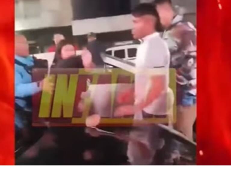 ¡A los golpes! Pillan a famoso cantante urbano en violenta pelea con su mánager