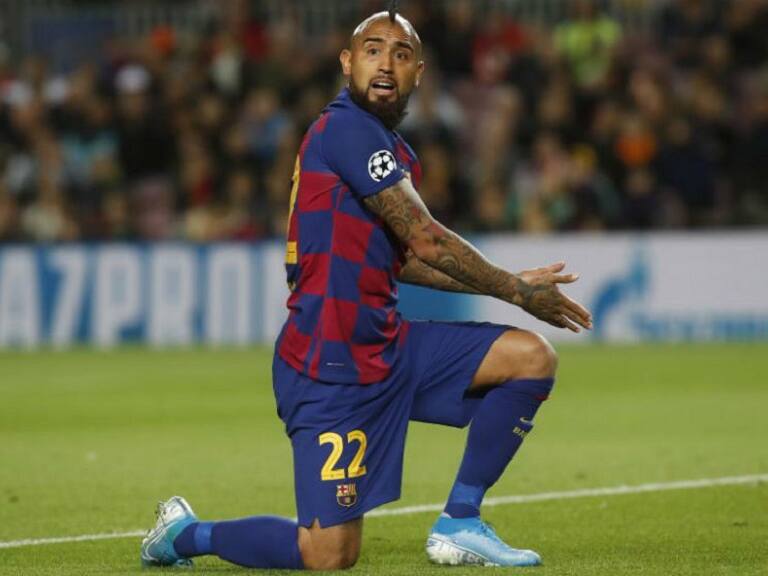 A Vidal nuevamente lo tildan de «luchador» tras su partido ante el Atlético de Madrid