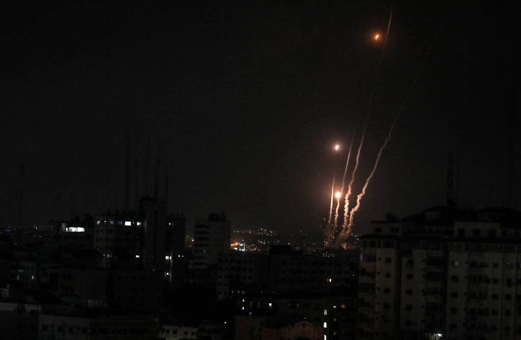 Cohetes son disparados hacia Israel luego del ataque aéreo sobre Gaza