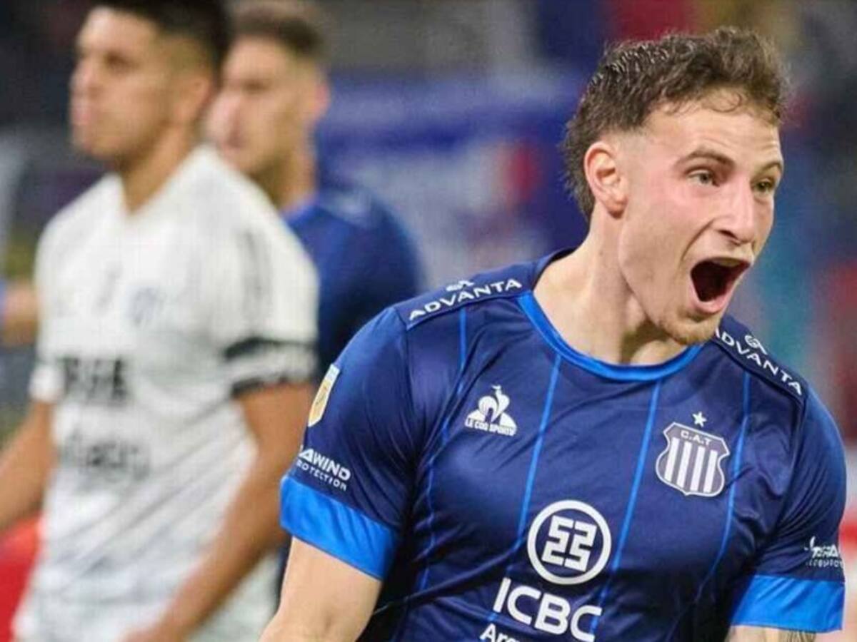Genio y figura: Bruno Barticciotto se lució con un doblete por Talleres de Córdoba en Argentina