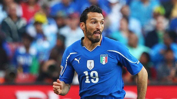JOHANNESBURG, SOUTH AFRICA - JUNE 24: Gianluca Zambrotta of Italy runs with the ball during the 2010 FIFA World Cup South Africa Group F match between Slovakia and Italy at Ellis Park Stadium on June 24, 2010 in Johannesburg, South Africa. (Photo by Robert Cianflone/Getty Images)