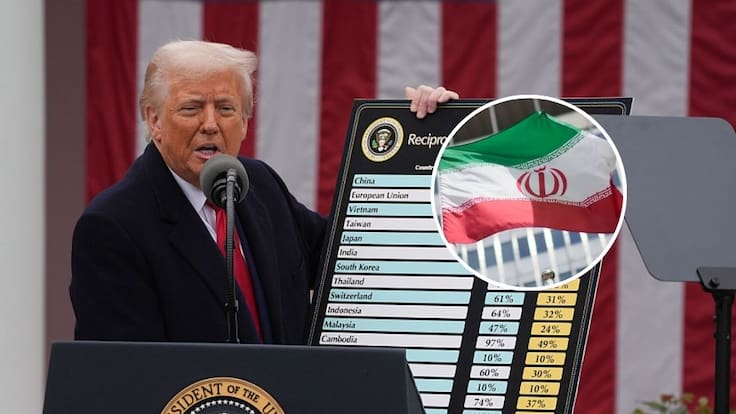 Trump aumenta la tensión en el mundo: amenaza con aranceles del 50% a países que vendan armas a Irán