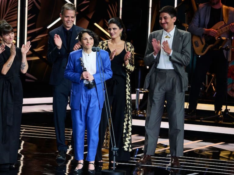 Manuela Martelli gana en Premios Platino