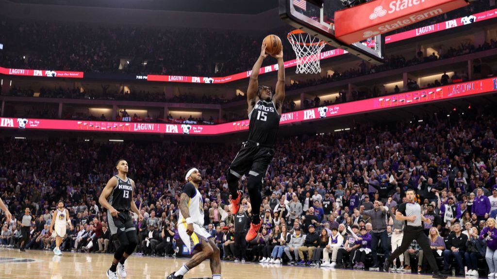 playoffs nba - kings v warriors