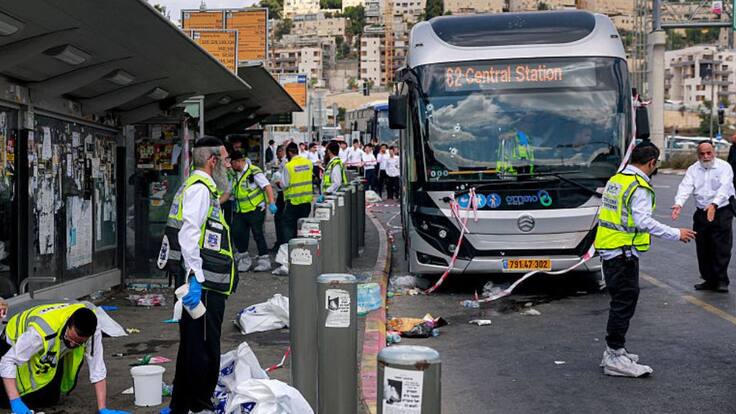 Elevan a 6 los muertos tras ataque a tiros en Jerusalén: dos personas fueron detenidas