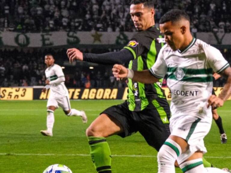 América Mineiro cae ante Coritiba y se medirá ante Colo Colo como colista del Brasileirao