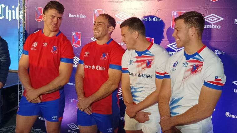 Los Cóndores presentan la camiseta oficial con la que competirán en el Mundial de Rugby