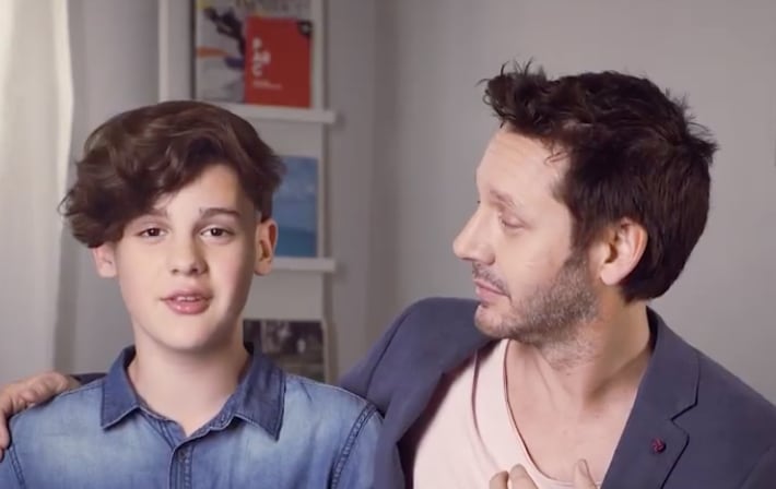 Premios Platino: Benjamín Vicuña recordó grabación junto a su hijo.