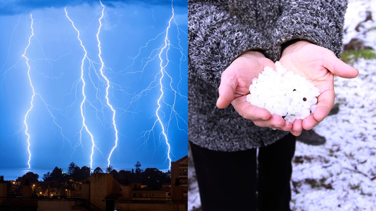 Alerta Temprana Preventiva en la Región Metropolitana por tormentas eléctricas y posibles granizos
