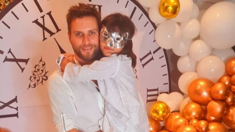 Jean-Philippe Cretton y su hija