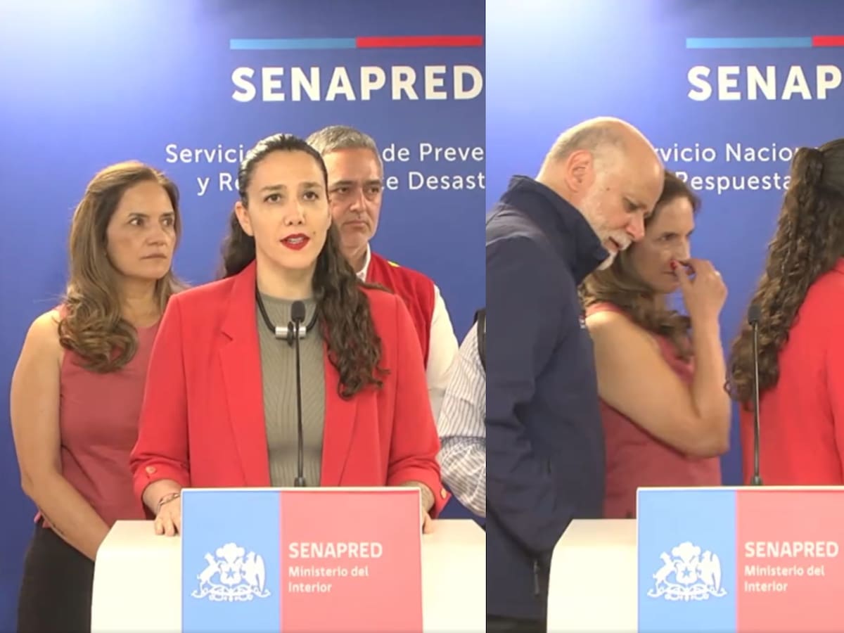 En plena conferencia de prensa: evacuan edificio del Senapred tras activación de sorpresiva alarma