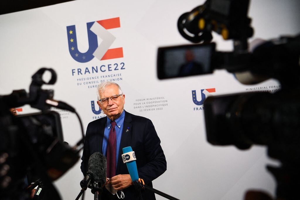 El alto representante de asuntos exteriores de la UE Josep Borrell