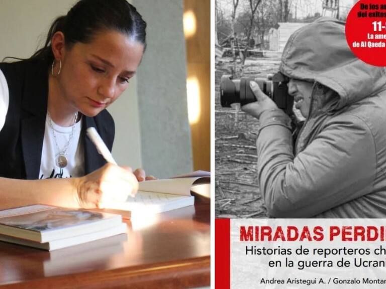 Andrea Arístegui y Gonzalo Montaner presentan su nuevo libro sobre reporteros en la guerra en Ucrania: «Todos volvieron muy afectados por lo que vivieron»