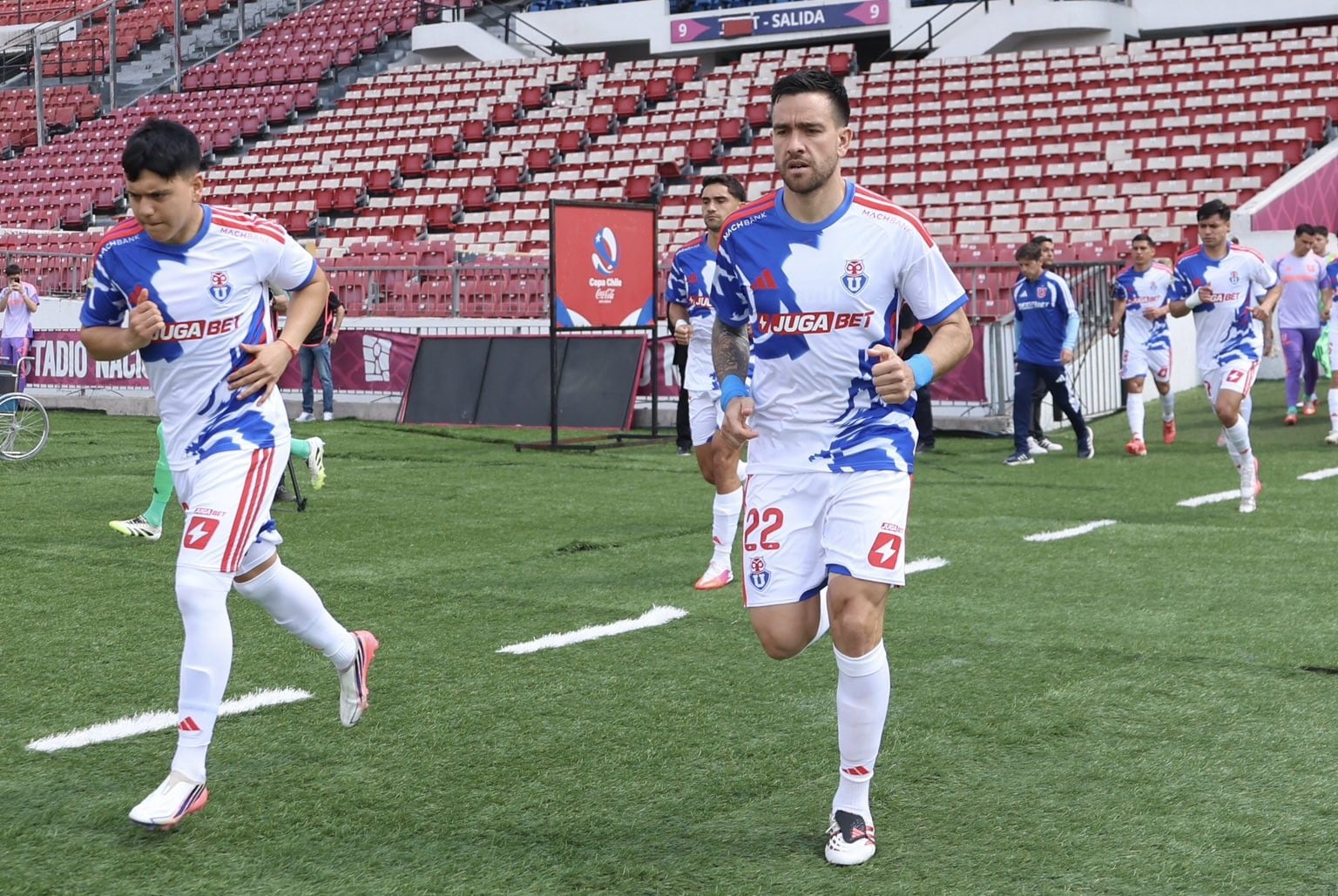 Universidad de Chile ante Everton en el Estadio Nacional