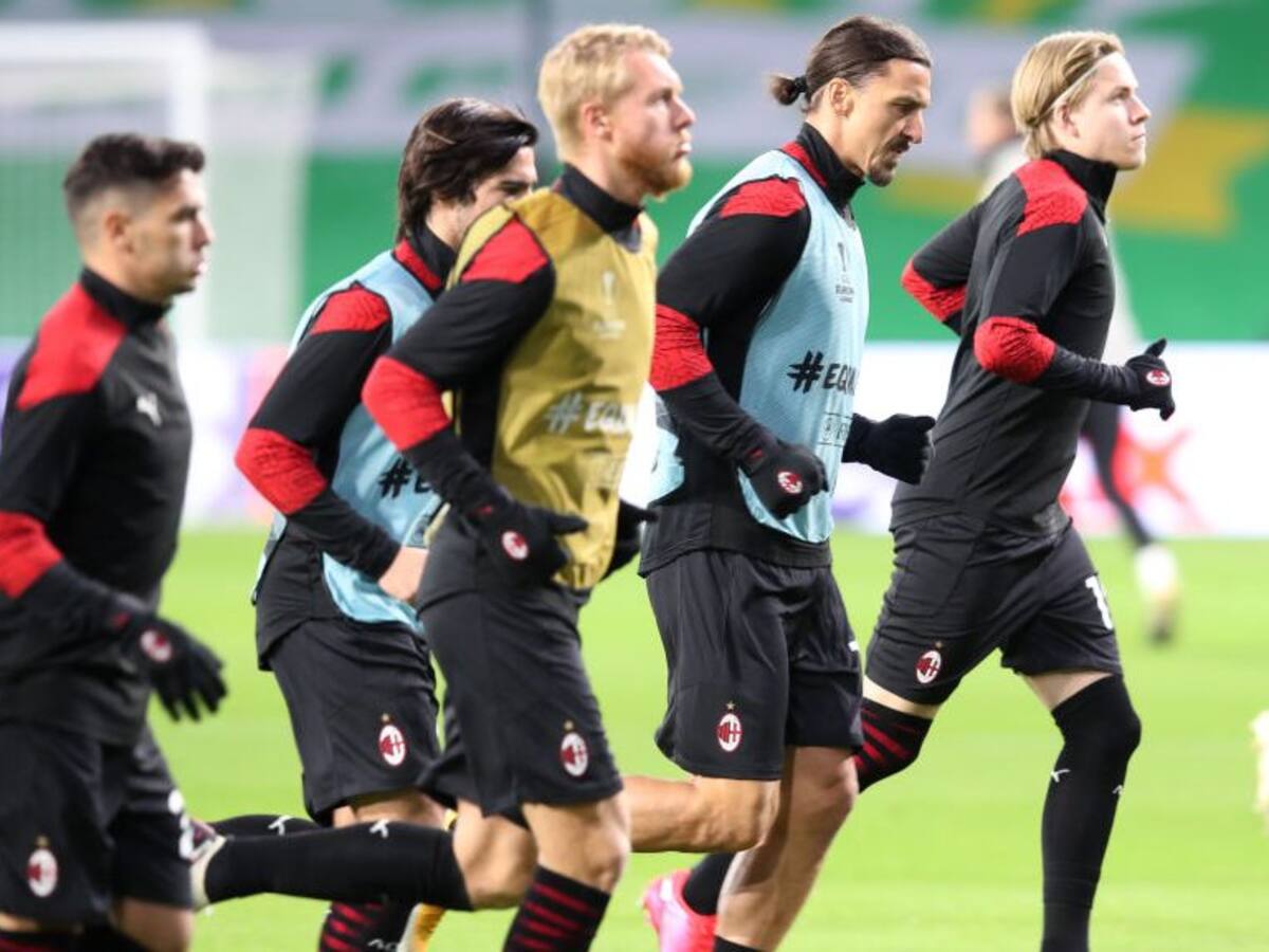 AC Milan informó cinco casos positivos de Covid-19 en el plantel a horas del duelo ante la Roma por la Serie A