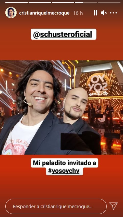 Cristián Riquelme y Augusto Schuster en Yo Soy | Instagram