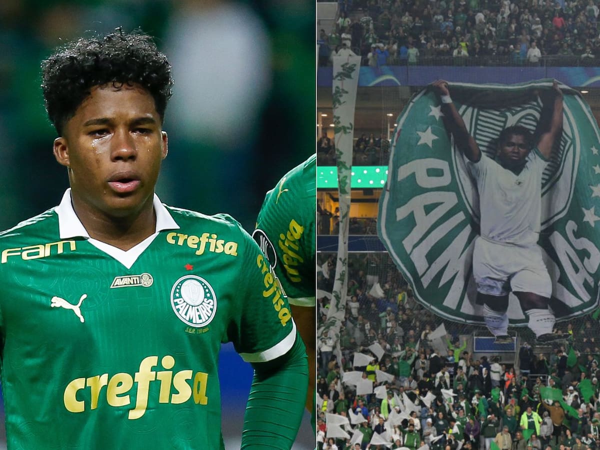 Como una leyenda: la emocionante despedida de Endrick en su último partido con Palmeiras