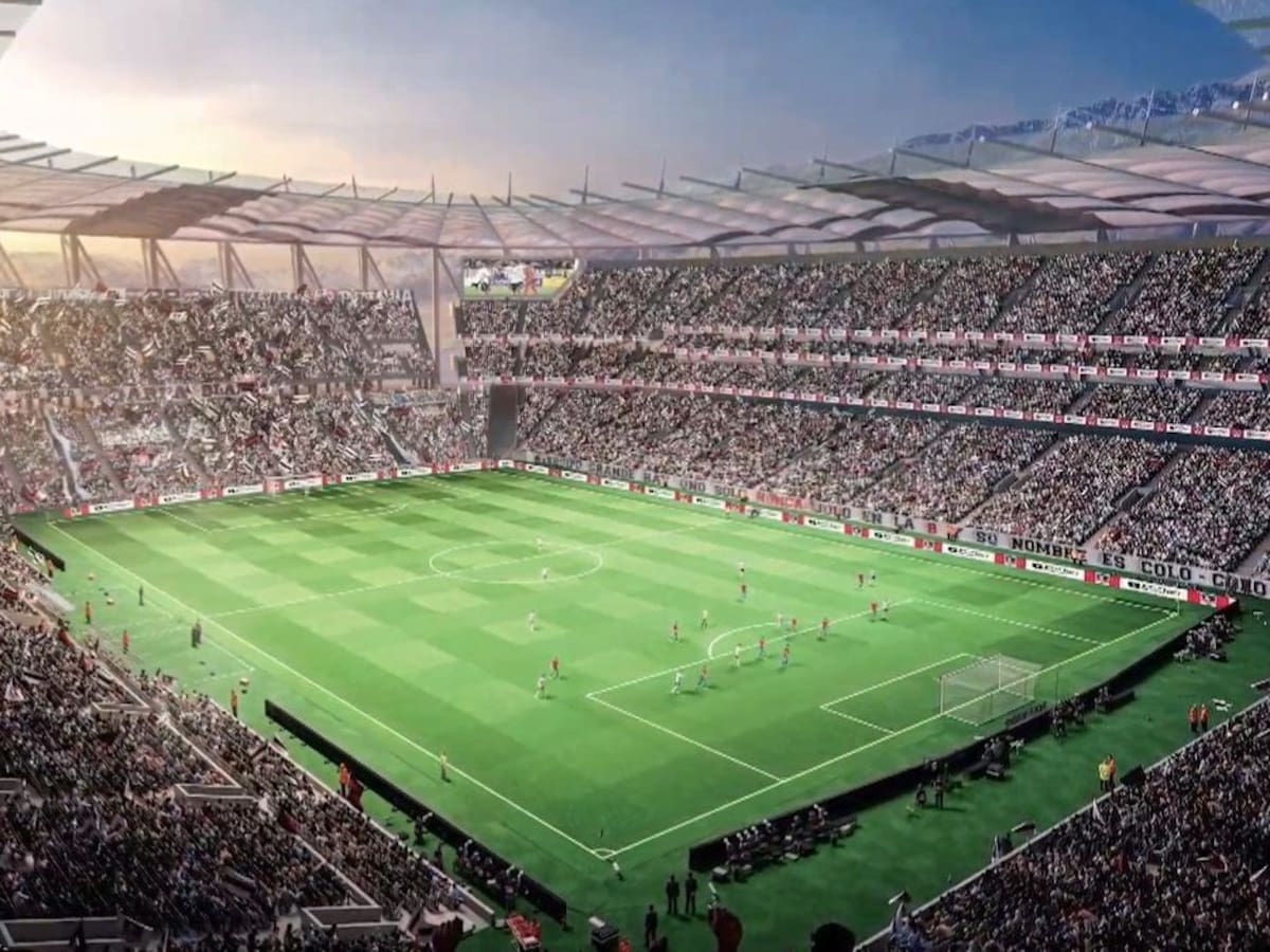“Sin rejas” y “el más grande de Chile”: Arquitecto entrega detalles del nuevo Estadio Monumental que tendrá Colo Colo
