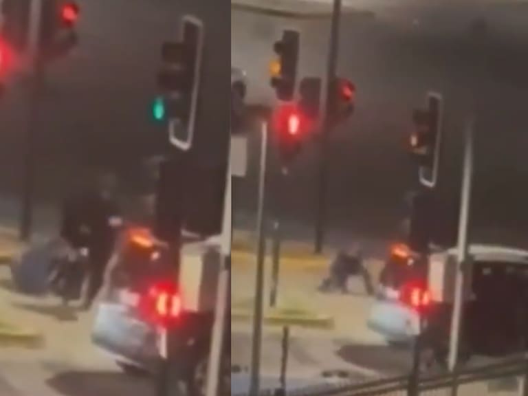 Violenta encerrona en Cerrillos: delincuentes golpearon y empujaron a mujer contra el piso