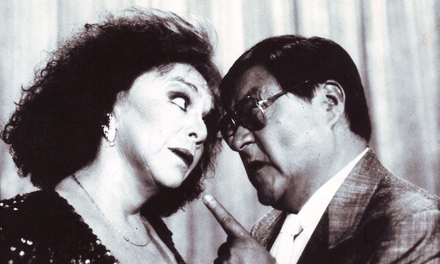 Gladys del Río y Jorge Pedreros