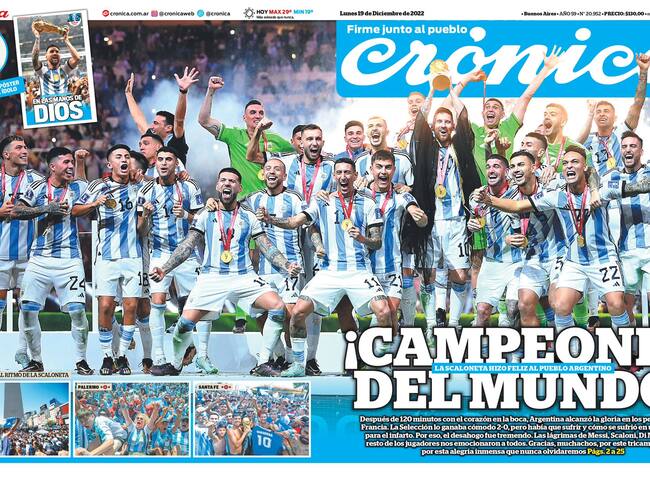 Portada Crónica