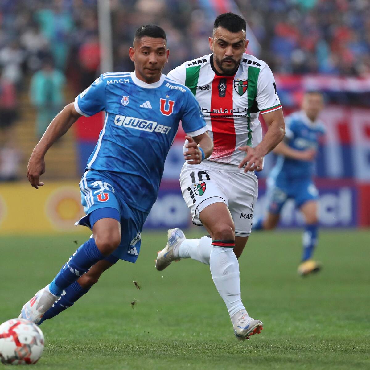 Un solo cambio en relación a la última derrota: la formación de la U para enfrentar a Palestino por el Campeonato Nacional