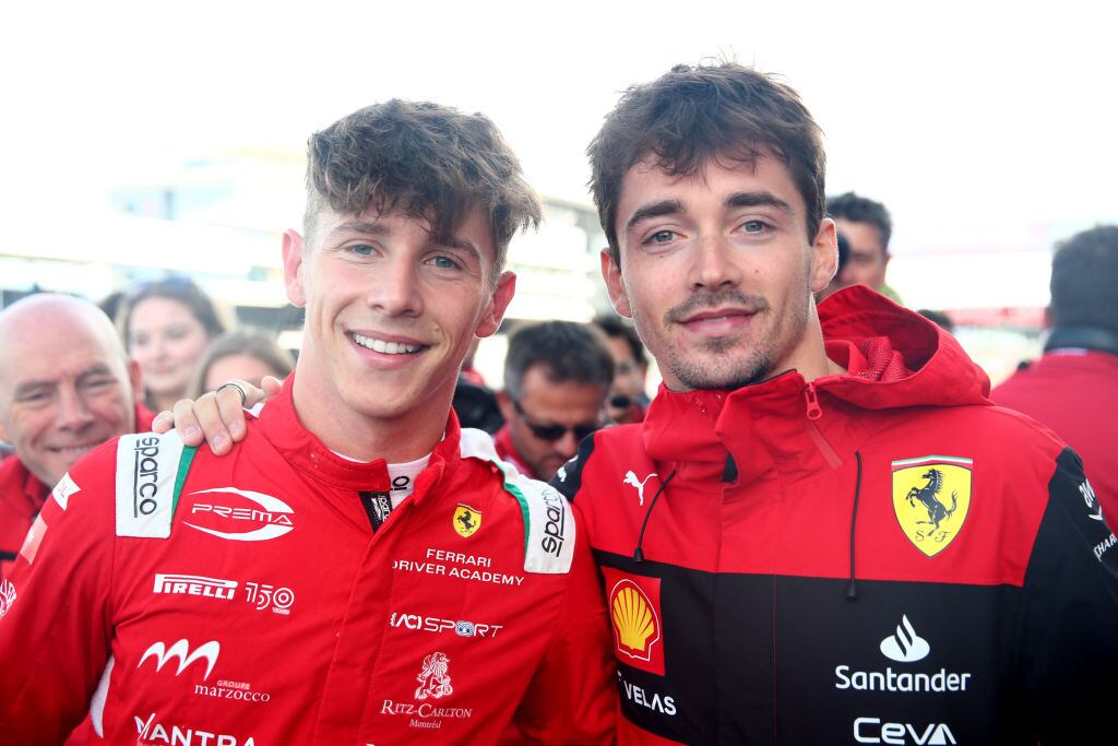 Arthur Leclerc se suma a su hermano Charles en Ferrari con miras al GP de Abu Dabi de F1 | Getty Images