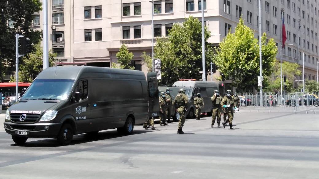 Procedimiento en La Moneda