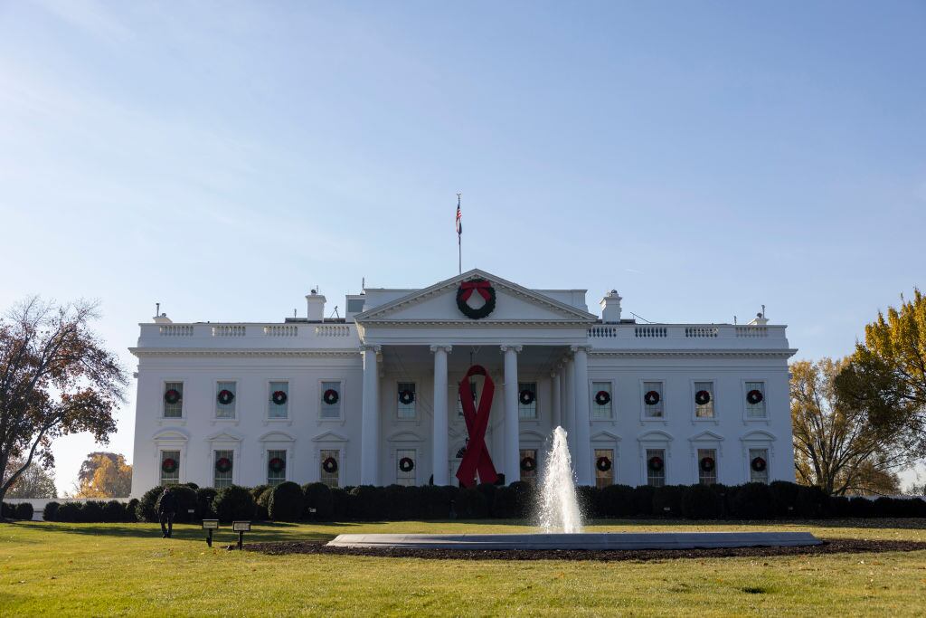 Imagen de la Casa Blanca en la ciudad de Washington