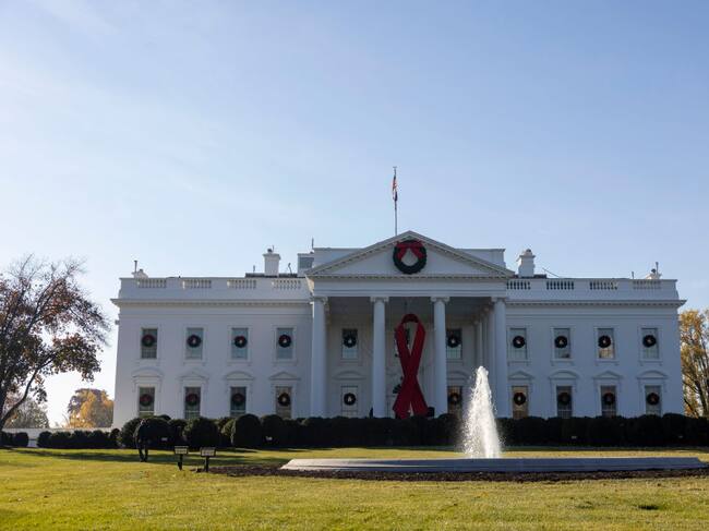 Imagen de la Casa Blanca en la ciudad de Washington