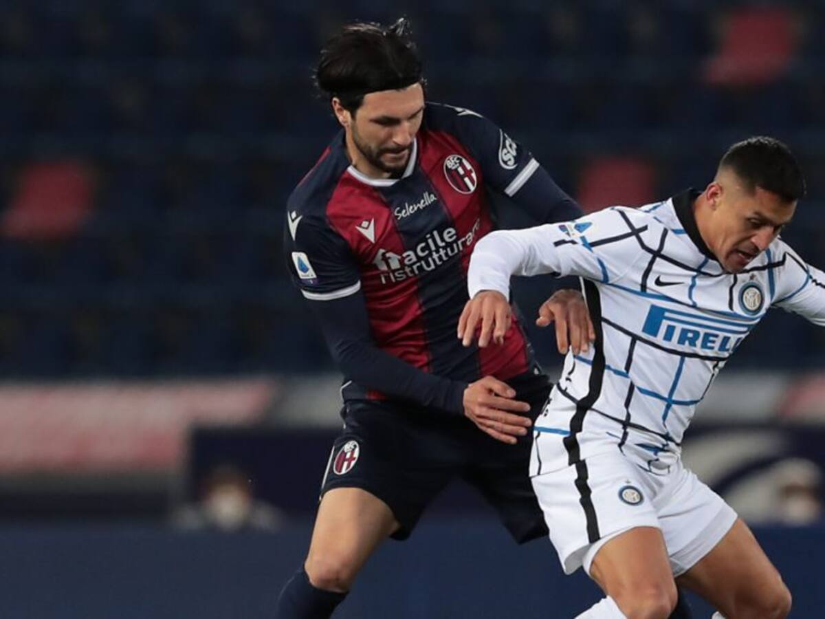 Con Alexis ingresando desde el banco, Inter derrotó al Bologna y sigue firme en el liderato de la Serie A