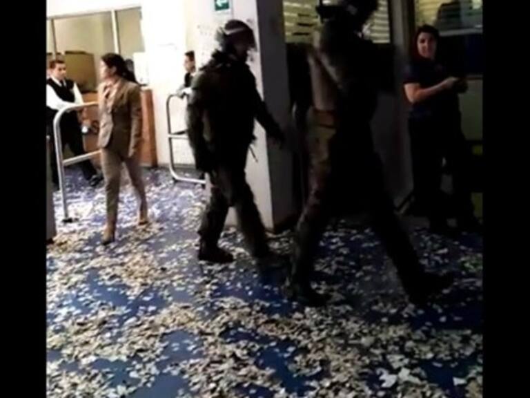 Video muestra que empresa facilitó acción de Carabineros contra trabajadores en huelga