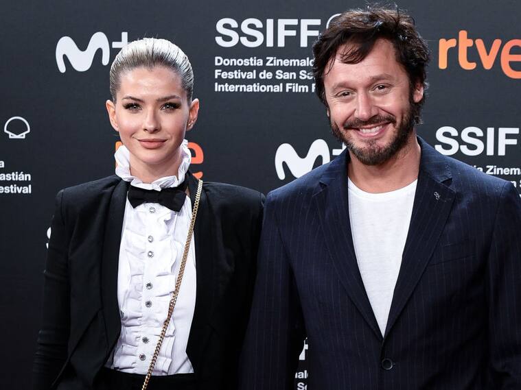 SAN SEBASTIAN, SPAIN - SEPTEMBER 22: (L-R) Maria Eugenia Suarez and Benjamin Vicuna attend 'La Trinchera Infinita (The Endless Trench)' premiere during 67th San Sebastian Film Festival at Kursaal, San Sebastian on September 22, 2019 in San Sebastian, Spain. (Photo by Carlos Alvarez/Getty Images)