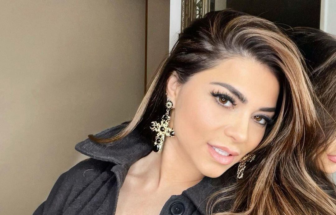 Antonella Ríos publicó fotografía haciendo alusión a entidad religioso.