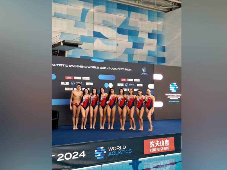 Con tres cuartos lugares: selección chilena de natación artística brilla en el Mundial de Budapest