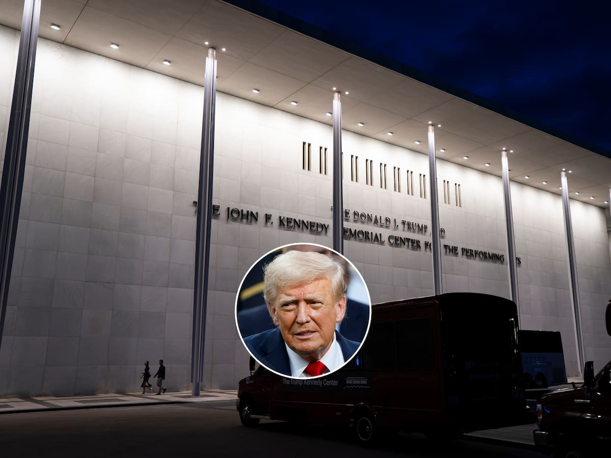 Revés para Donald Trump: tribunal exige sacar su apellido del emblemático Kennedy Center