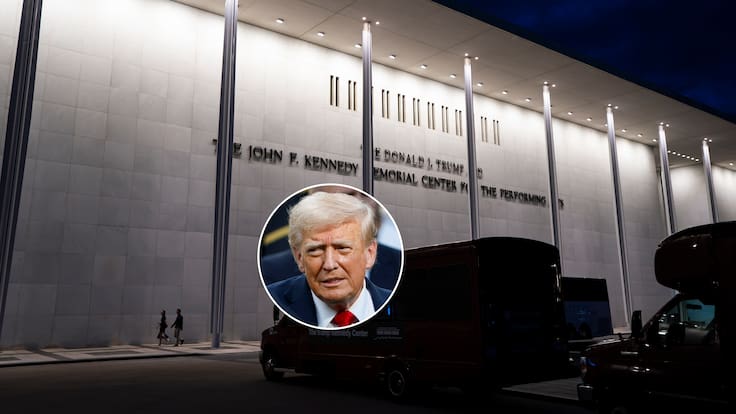 Revés para Donald Trump: tribunal exige sacar su apellido del emblemático Kennedy Center
